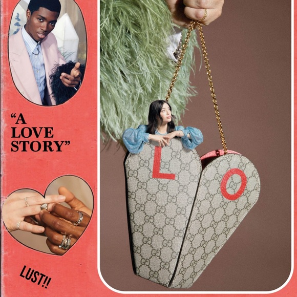 New 💕GUCCI VALENTINES DAY COLLECTION GG SUPREME love Bag ♥️SAINT VALENT… - Picture 3 of 14